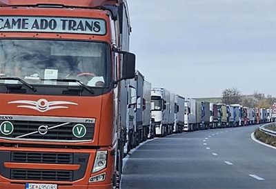 ТИР-ове затапиха пунктовете „Капитан Андреево“ и „Лесово“